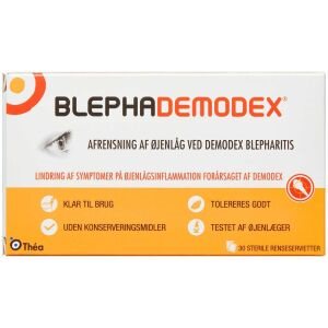 Blephademodex Renseservietter, 30 stk (Udløb: 08/2025)
